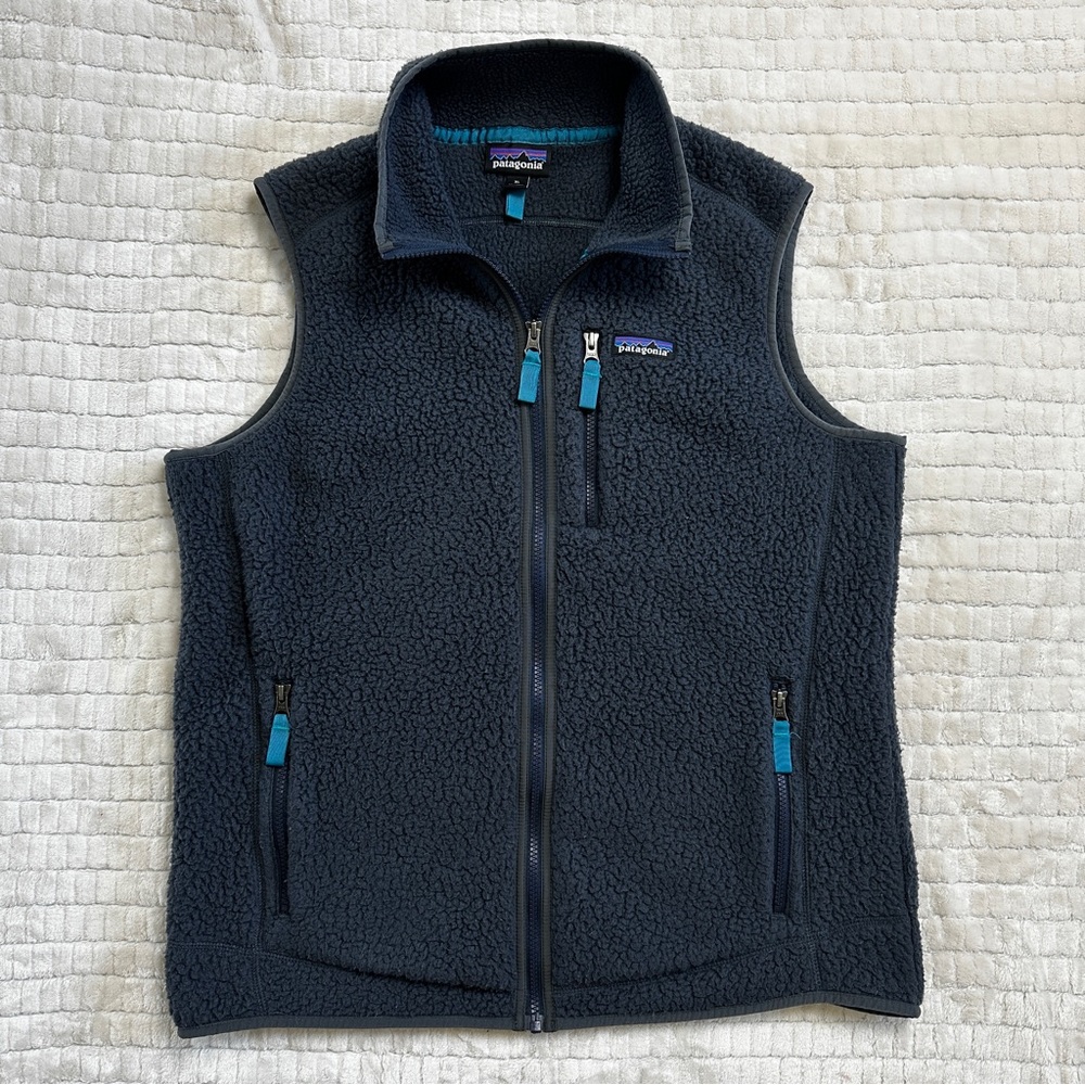 Patagonia Black Fleece Vest Men’s XL